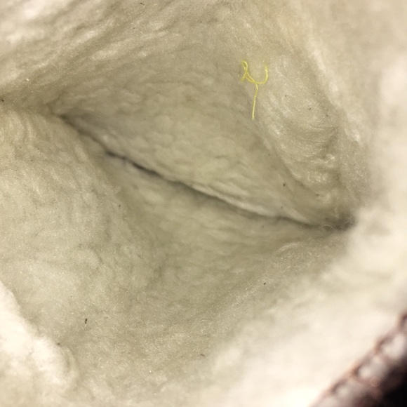 Brown suede glove fleece lined - Picture 7 of 7